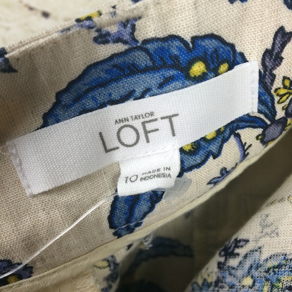 LOFT Botanical Floral Print Riviera Shorts SOLD - Picture 5 of 7